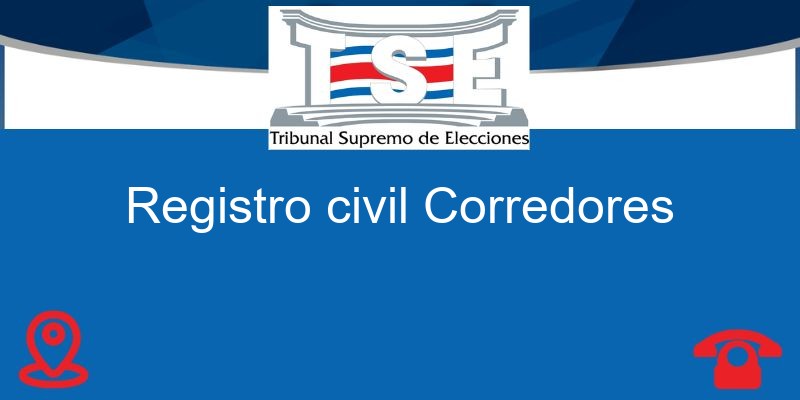 Registro civil Corredores