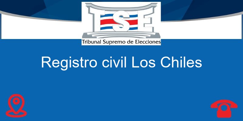 registro civil Los Chiles