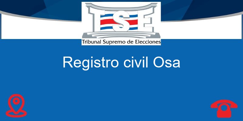 registro civil Osa
