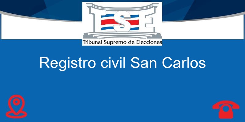 registro civil San Carlos