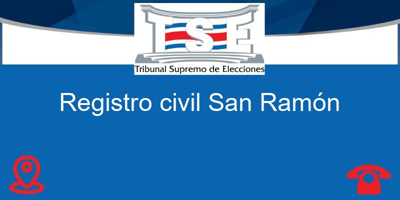 Registro civil San Ramón