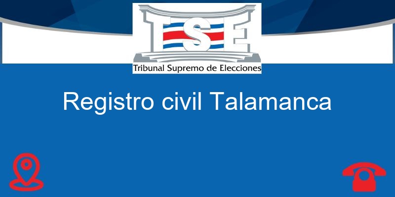 registro civil Talamanca