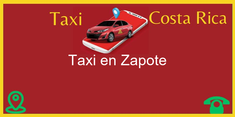 Taxi en Zapote